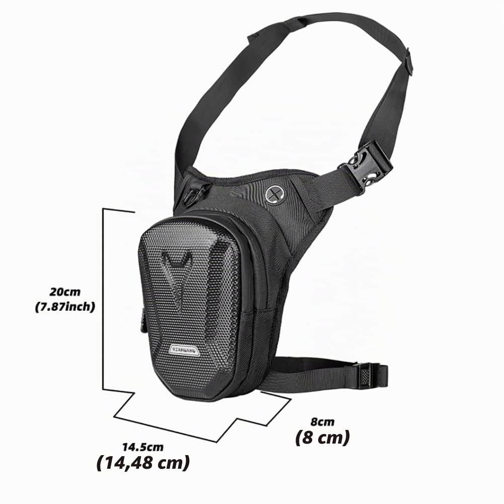 Bolsa de Pierna con Correas Ajustables para Hombres y Mujeres, Muslo y Bolsa Deportiva para Correr, Montar a Caballo, Motocicleta, Deportes, Trabajo