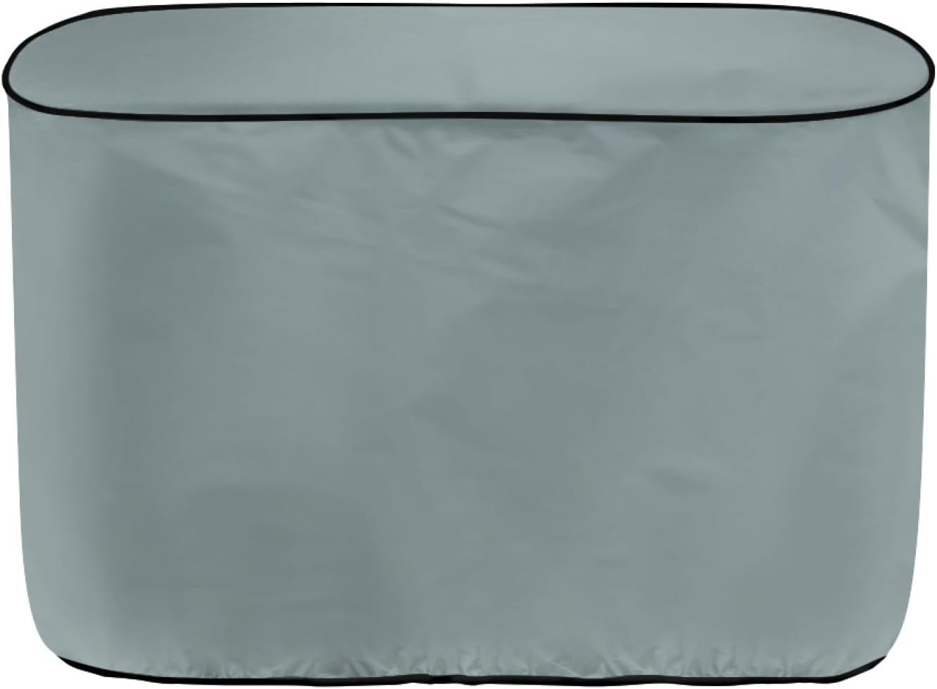 Gray RV Trailer Propane Tank Cover Fit for Dual 20lb Tanks,Replacement Cover for RV/Trailer/Camper image 2