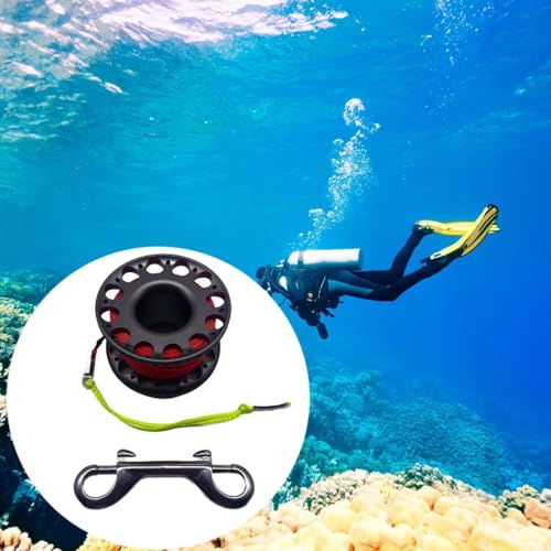 Equipo de buceo compacto de aleación de aluminio con clip de dos extremos 6
