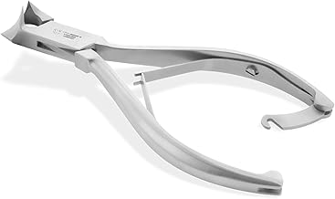 OTTO HERDER Nail Pliers – Head Cutter Toenail Pliers for Strong Toenails 14 cm Stainless Steel 2 cm Cutting Surface – Nail Clippers Also for Toenails and Thick Ingrown Toenails