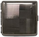 Black Four Square (Full Pack Kings) Metal-Plated Cigarette Case & Stash Box