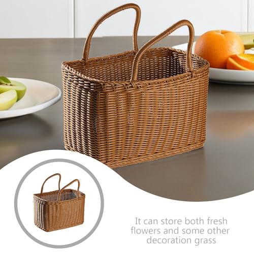 Panier tressé marron : la solution de rangement pour chambre encombrée
