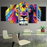 ✨ ┃Con marco┃Tamaño de esta obra de arte┃Tamaño total 150cm x 100cm (2x 30x50cm + 2x 30x75cm + 1x 30x100cm) / 59.1