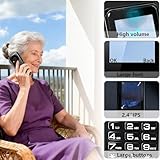 JYUHA 4G Big Button Mobile Phone for Elderly, 2.4" IPS Display丨Large Volume丨USB-C Charging Dock丨1700mAh Long Standby, SIM Free Unlocked Senior Mobile Phone with SOS Button FM Radio Torch Bluetooth - Image 4