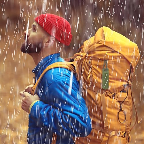 Relaxdays pillenkoker, set van 3, waterdichte capsule, reis pillendoosje, aluminium, H x Ø 9,5 x 3 cm, kamperen, oranje - Afbeelding 6