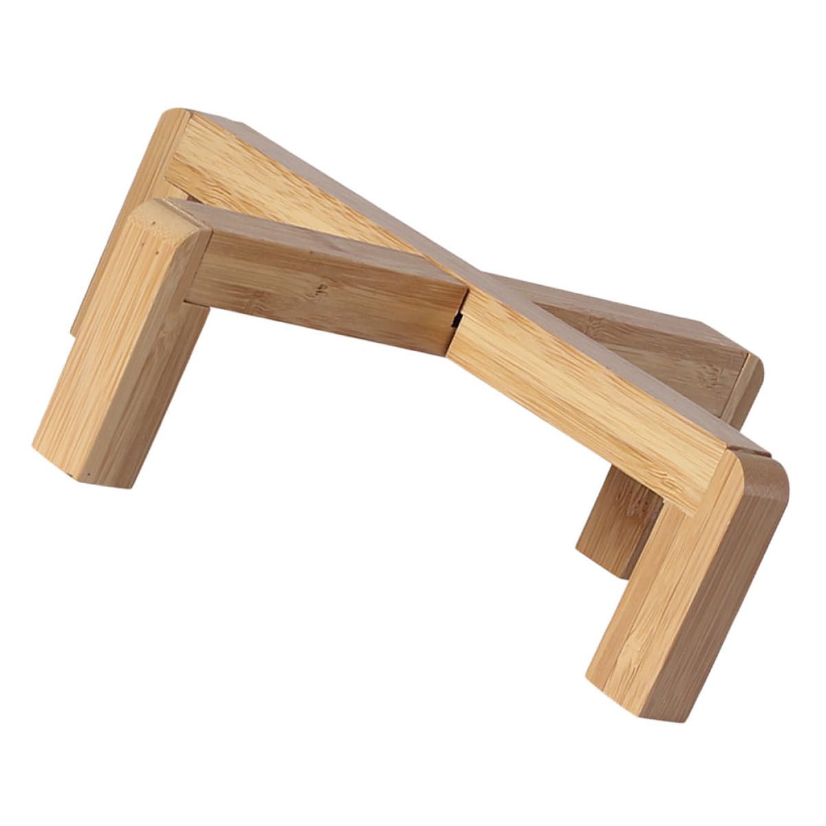 Porta Macetas De Madera Base Para Maceta 16x16x4,5 Cm Para Decoración Interior y Exterior, Soporte Para Bonsáis y Plantas Suculentas Estante Rústico y Funcional Para Jardín y Balcón