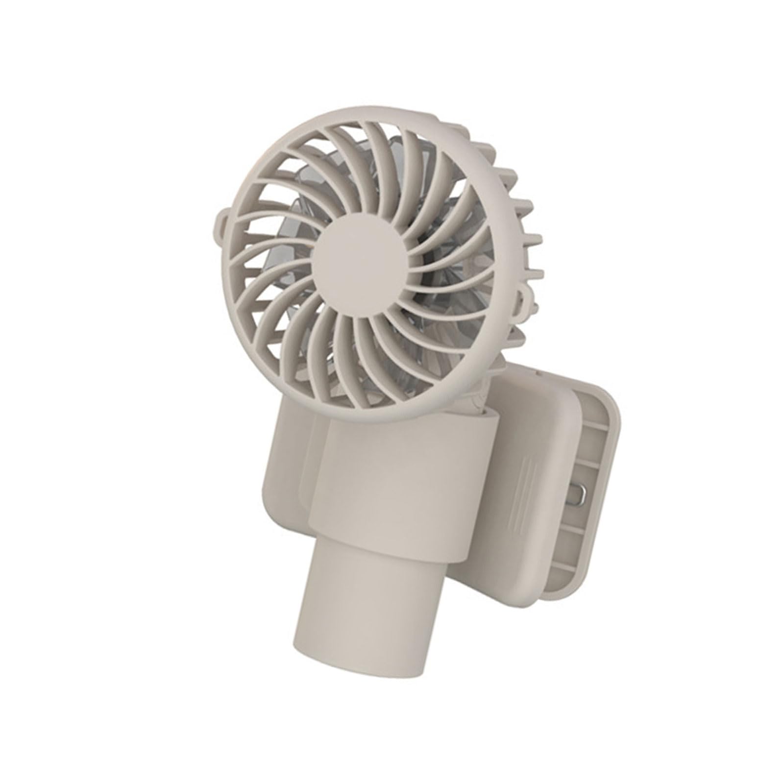Uqezagpa Quiet Fan Clip on Fan Powerful Umbrella Portable 1000mAh ABS Texture Suitable for Bedroom and School Battery Operated