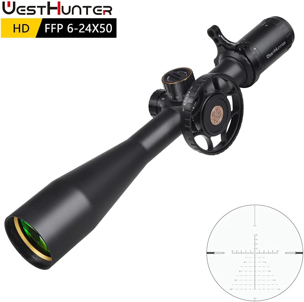 WestHunter Riflescope Tactical Precision Picatinny Image