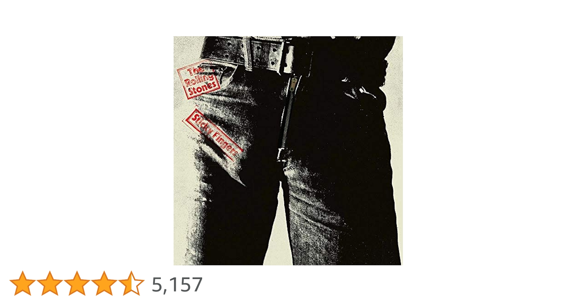 Amazon.co.jp: Sticky Fingers [LP / Half Speed Master] [12