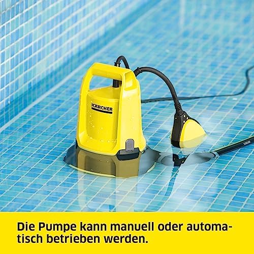 Bild 3 - Kärcher SP 9.000 Flat flachsaugende Tauchpumpe, Fördermenge: 9.000 l/h, Eintauchtiefe: max. 7 m, für Schmutzwasser mit Partikeln bis zu einer Größe von 5 mm, Restwasserhöhe: 1 mm, Druck: 0,6 bar