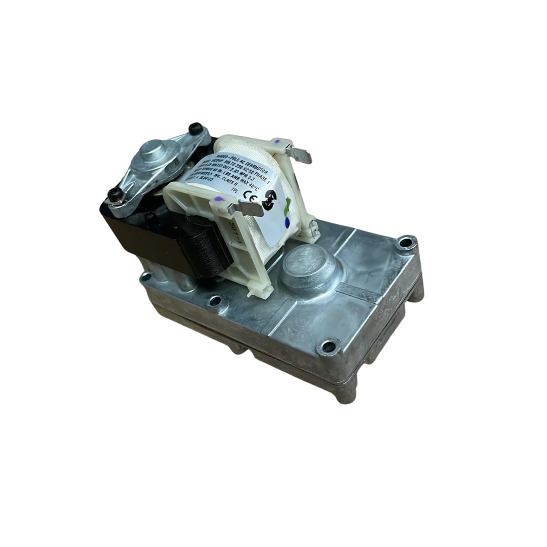 Motoriduttore Merkle Korff S11011 PER STUFA A PELLET, ALBERO 9,52 MM, 3,3 RPM, SENSO ORARIO – RIF 2103
