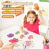 24 Sets Sunday School Bible Crafts Kit for Kids How to Pray Handprint Fan Craft DIY VBS Christian Religious Arts Make Your Own Finger Prayer Fan for VBS Church Home Party Classroom Activities #5