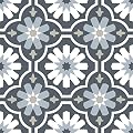 FloorPops FP2944 Sevilla Peel & Stick Floor Tiles, Grey