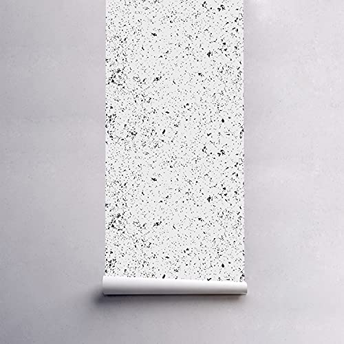 Décoration murale design dalmatien chic effet papier peint texturé - 5