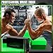 Standard Arm Wrestling Battle Table Professional Wrist Strength Training - Wrist Strength Competitions and Fitness Gaming-Green Black