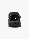 MARDI GRAS Men's Benson Leather Fisherman Sandals - Comfortable Casual Walking Footwear with Adjustable Back Strap gallery image