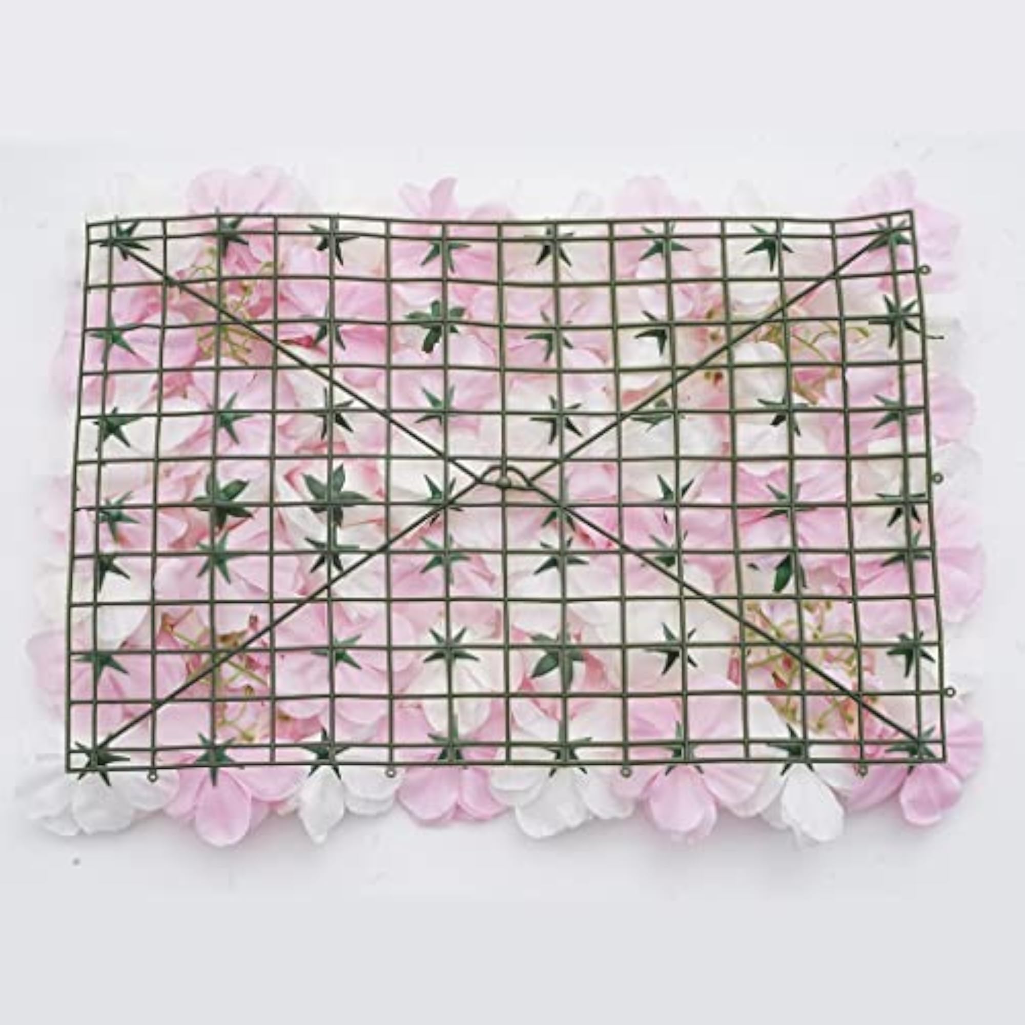 5 Pieces Artificial Flower Wall Panels Wedding Venue Decor