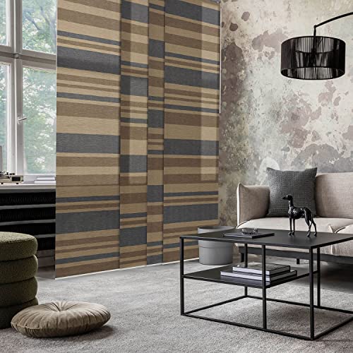 GoDear Design Adjustable Sliding Panel Track Window Blinds 45.8"- 86"