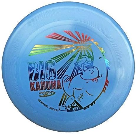 Innova Big Kahuna Heavyweight Ultimate Throw and Catch Disc Tiki Black - Stamp Color May Vary - 200 Gram Model