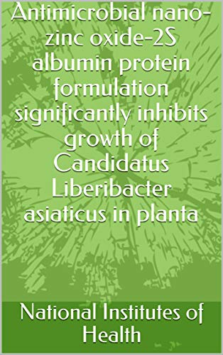 Antimicrobial nano-zinc oxide-2S albumin protein formulation significantly inhibits growth of Candid
