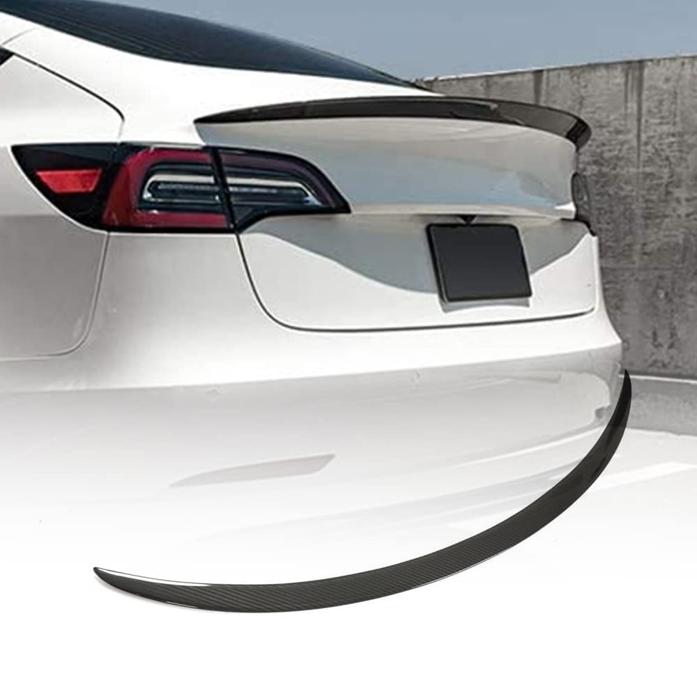 カーボンファイバー リヤスポイラー　詳細確認必須です。 Amazon | JC SPORTLINE モデル3 ドライカーボンファイバーリア