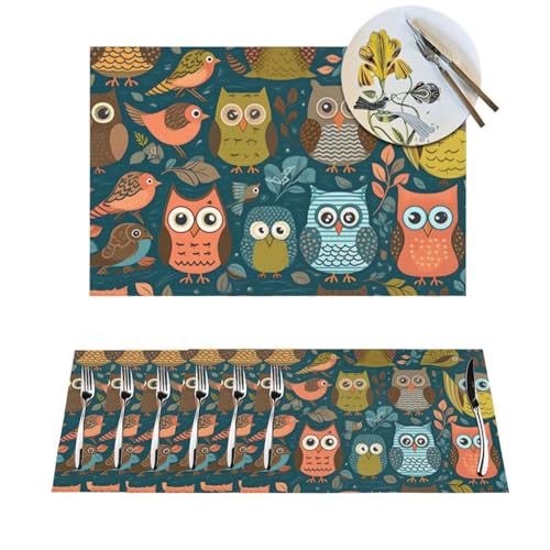 Set de table antidérapant PVC lavable protégeant la table des taches d'enfants - 2