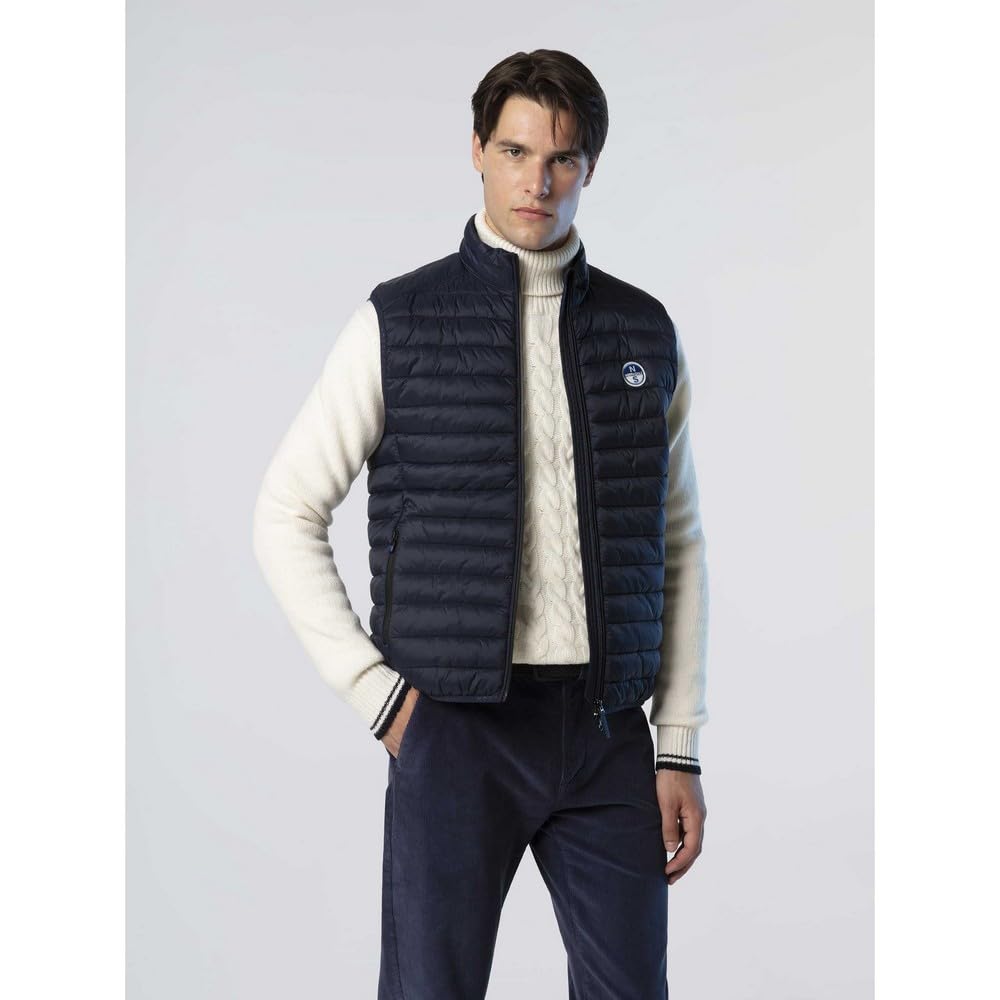 NORTH SAILS Gilet Zephyr Ultralight Uomo in Nylon Riciclato con Finitura DWR