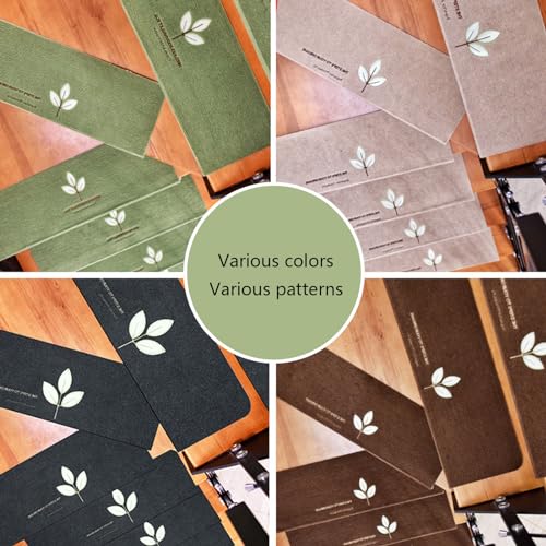 Alfombra para escaleras que evita resbalones con alfombrillas autoadhesivas para peldaños 8