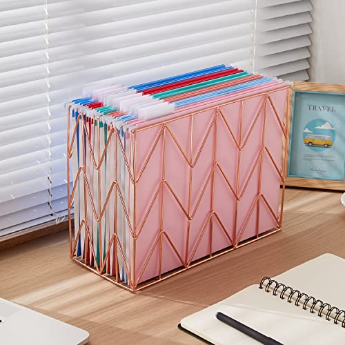 Y Yoma 12 Pack Colored Hanging File Folders Letter Size Decorative Hanging Folder Cute Pretty File Folder Organizer For Filing Cabinet Office Home With 1/5-Cut Adjustable Tabs, 6 Selected Color #TOP7