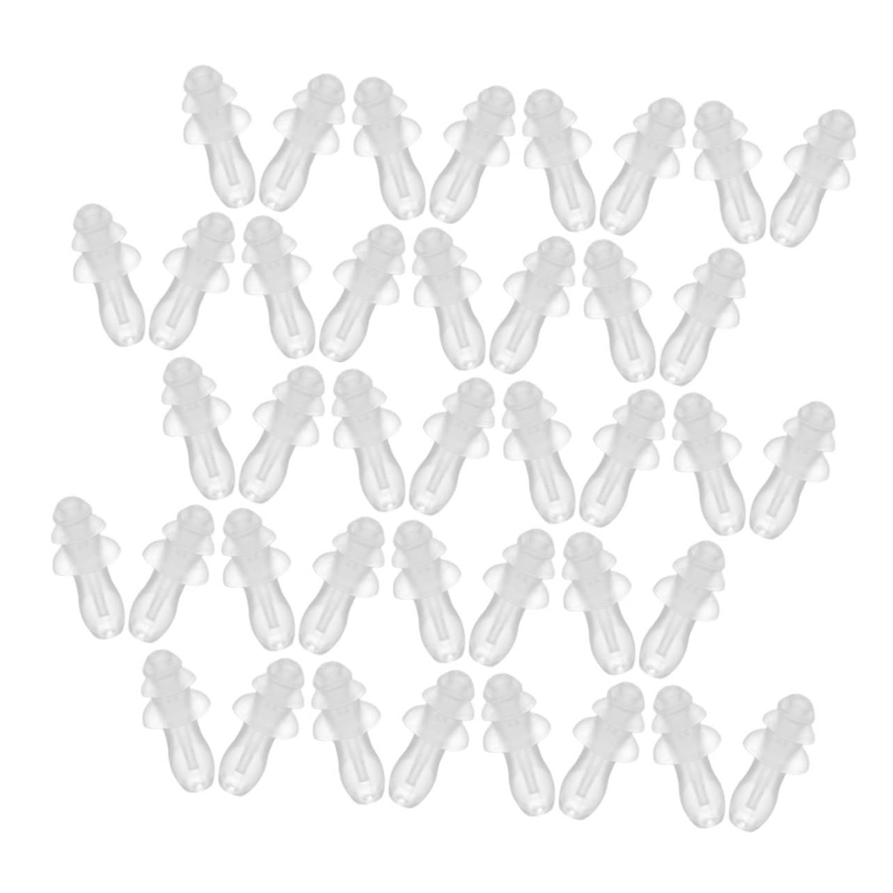 250 Pares De Tapones Para Los Oídos Tapones Impermeables Para Los Oídos Conciertos Tapones Para Los Oídos De Entrenamiento Tapones Para Los Oídos Para La Ducha Tapones Para Los