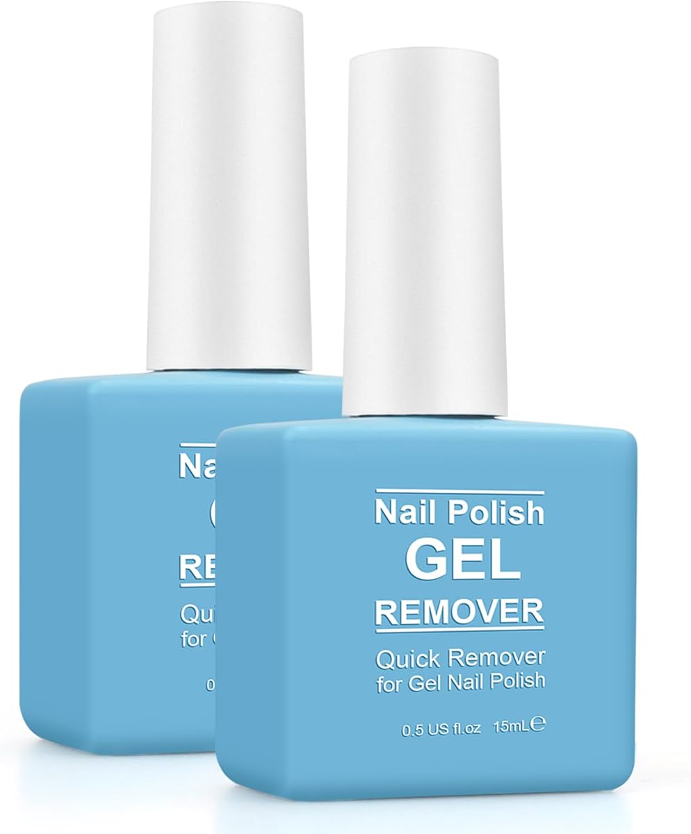 Gel Nail Polish Remover2Pack, Professional Remover Gels, No Need Soaking or Wrapping