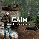 GAIM VR Hunting Training Simulator for Meta Quest | Fixed Walnut Stock, Wild Boar, Red Deer, Bear & Mallard Hunting Scenarios