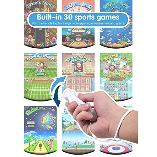 QUMOX-Console-retro-4K-Game-Stick-Integrata-in-800-Giochi-NES-Videogioco-Wireless-24G