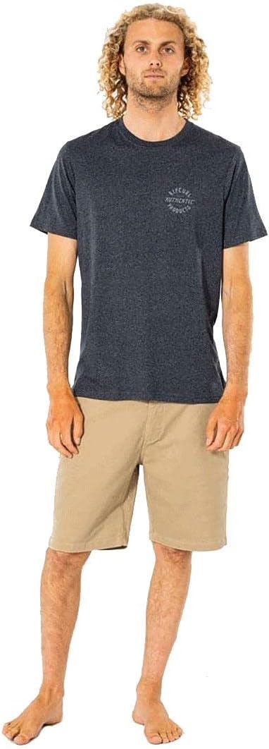 Rip Curl Driveway T-Shirt - Black Marle