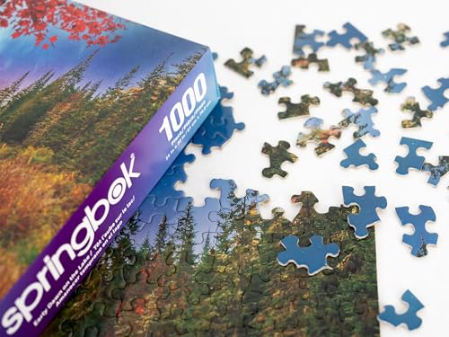 Springbok's Early Dawn on The Lake 1000 Piece Puzzle for Adults Brings You to a Relaxing Lakeside Escape by Springbok - Image 5