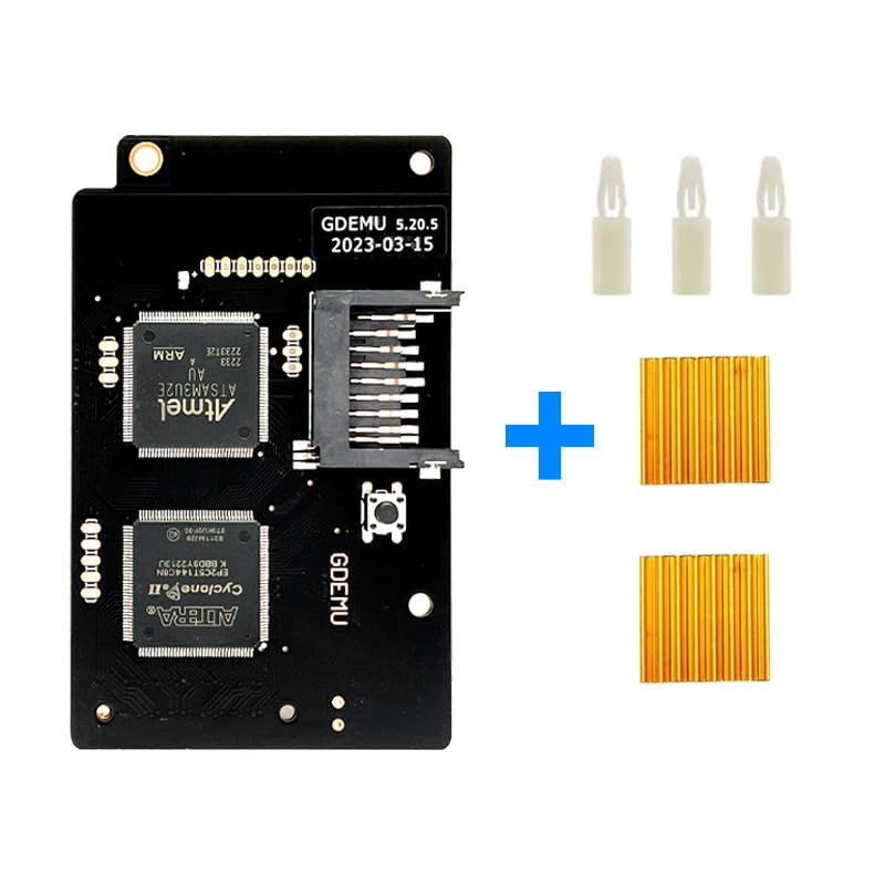 GDEMU 5 20 V5.20.5 Placa de emulación de unidad óptica y kit de montaje de tarjeta remota para consola CC para SEGA Dreamcast gdemu GDU DC VA1
