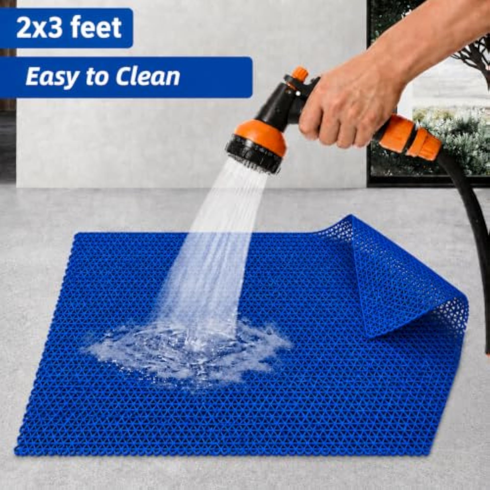 Multipurpose Rubber Floor Mat for Bathroom and Shower