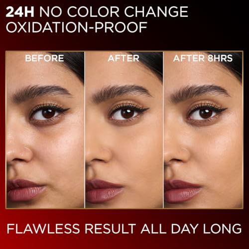Image of L'Oreal Paris Infallible Cushion Foundation, 24Hr Full Coverage, Glass-skin finish, No Oxidation, Shade 257, 11g