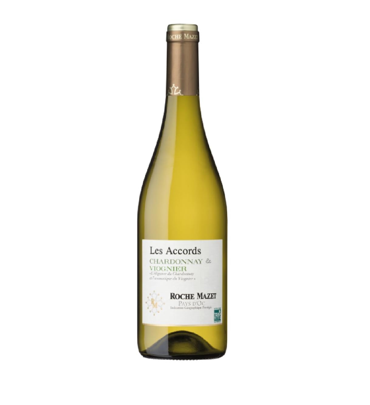 ROCHE MAZET - Les Accords - Chardonnay Viognier - IGP Pays d'Oc - Terra Vitis - 6 botellas x 75 cl
