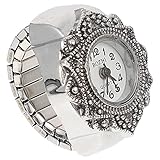 Adecuado para varias ocasiones: el reloj de dedos de cuarzo adecuado para hombres y mujeres, y varias ocasiones.