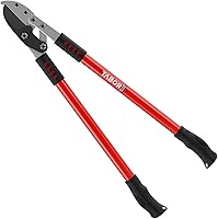 Vista 8 de TABOR TOOLS GG12A - Tijera de podar con yunque, acción compuesta, recortadora de árboles de 30 pulgadas, cortador de ramas gruesas con capacidad