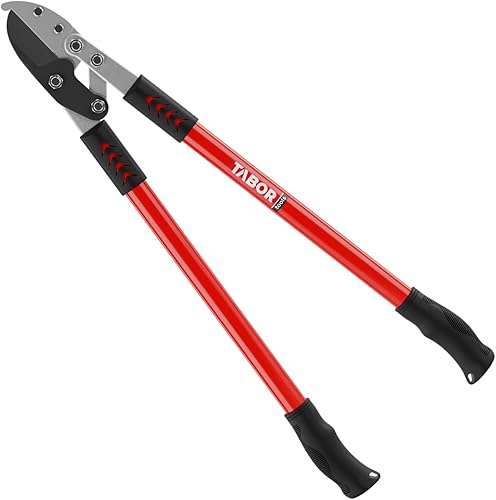 Miniatura 8 de TABOR TOOLS GG12A - Tijera de podar con yunque, acción compuesta, recortadora de árboles de 30 pulgadas, cortador de ramas gruesas con capacidad