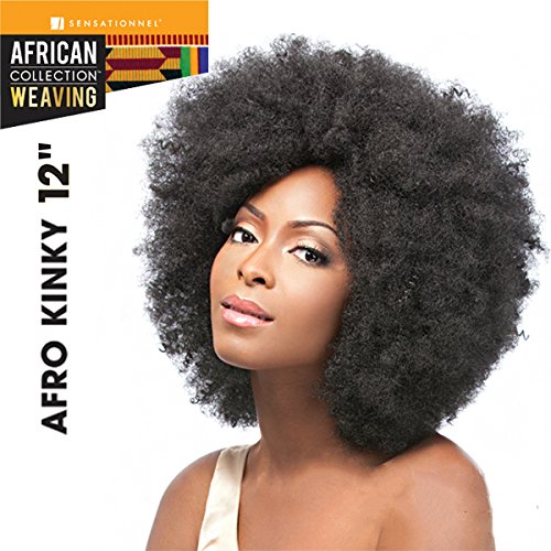 [2 Packs Deal!] Sensationnel African Collection Light Weight AFRO KINKY BULK 12 Inch Color #2