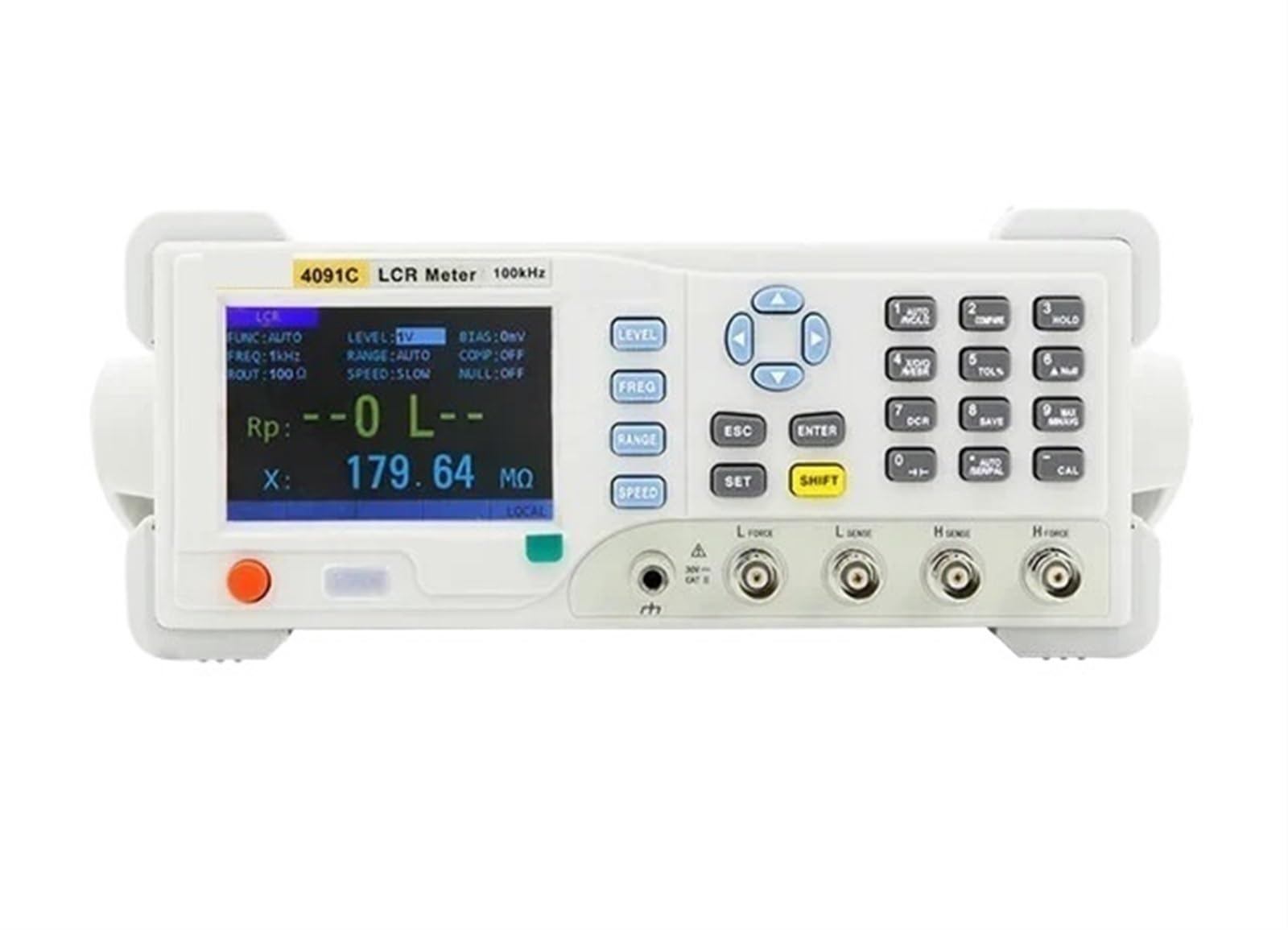 4090 Cyfrowy miernik LCR na biurko Pojemność Rezystancja Impedancja Indukcyjność Instrument pomiarowy Komponent mostka elektrycznego(4091C)