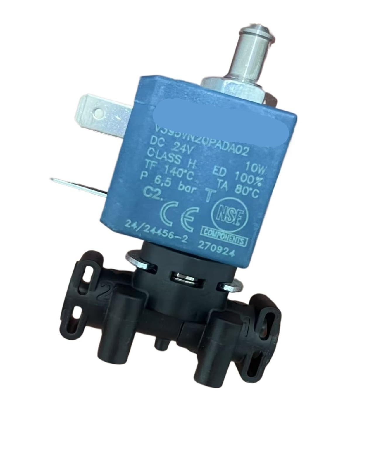Válvula Solenoide for Cafetera DC24V 10W, Compatible Con CEME, V799VN20PD0A02, Compatible Con Philips, EP1221 2121 2124 2136(1 pcs)