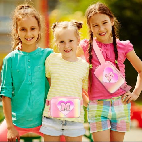 Image of Belt Bag for Girls Gifts - Birthday Gifts for Teenager, Personalized Gifts for Mom Freind Sister Teacher, Graduation Gifts for Her, Initial Crossbody Bag Belt Bag for Women I