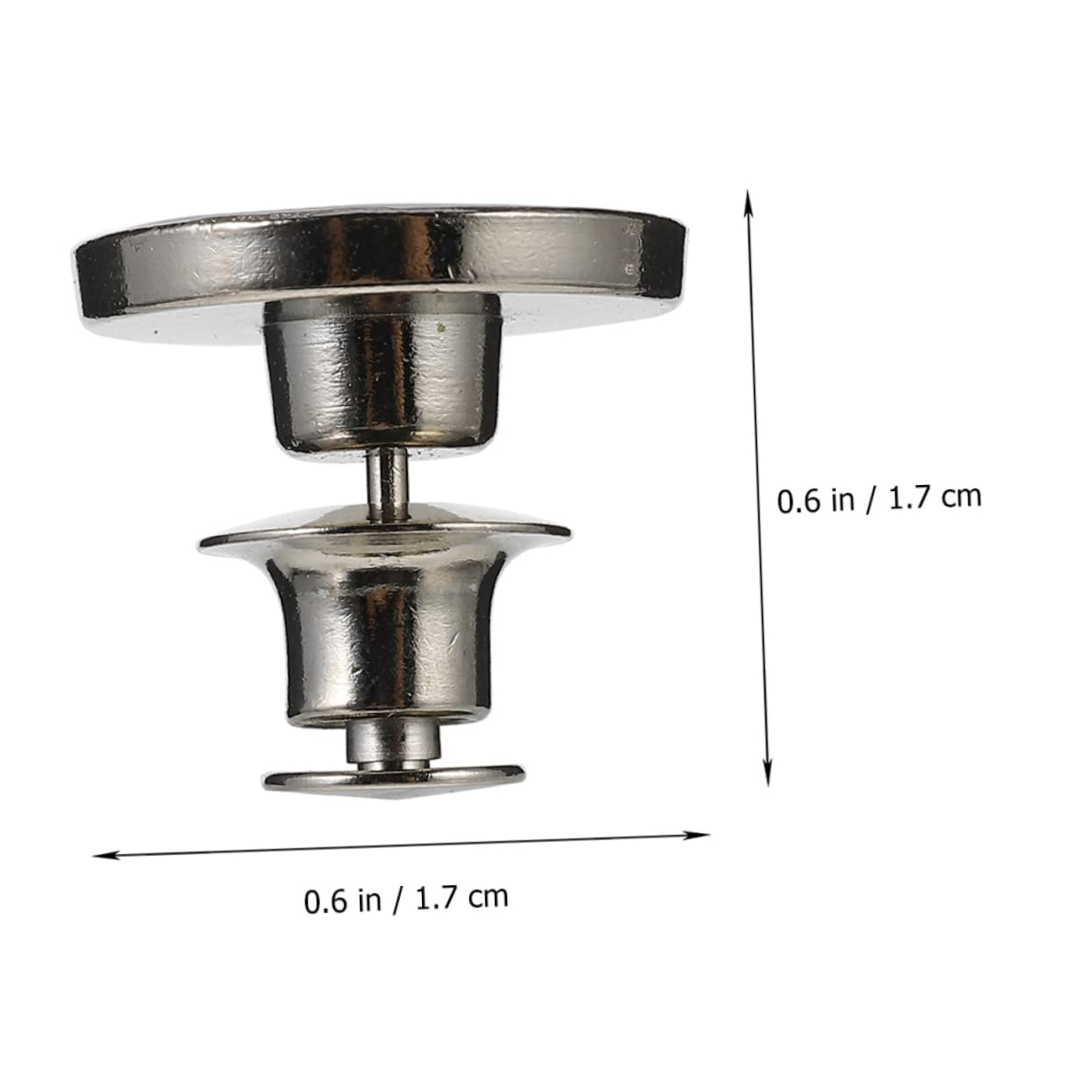 jojofuny 3 Series Botones De Cintura Para Extensores Desmontables De Botones Para Jeans Accesorios Prácticos Para Ajustar El Cinturón De Vaqueros 30 Piezas*3