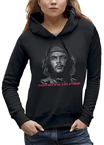 Sweat à capuche parodie Che Guevara femme fini les looks fades et froids