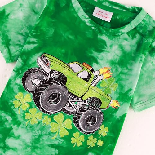 Image of Kids St. Patrick's Day Shirt Boys and Girls Green T-Shirt Clothing 4-12 Years