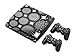 PS3 PlayStation 3 Disco Ball Skin Aufkleber PVC für Konsole + 2 Controller / Pads Schutzfolie Aufkleber Cover Art Leder Wirkung